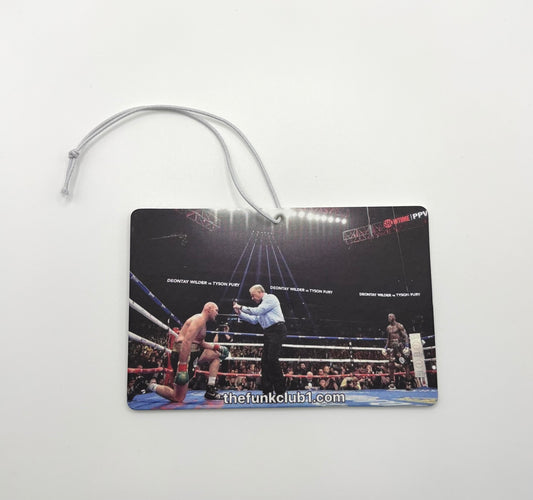 Tyson fury v Wilder air freshener