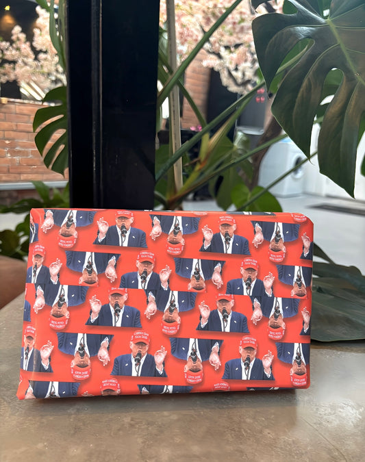 Donald Trump Wrapping Paper