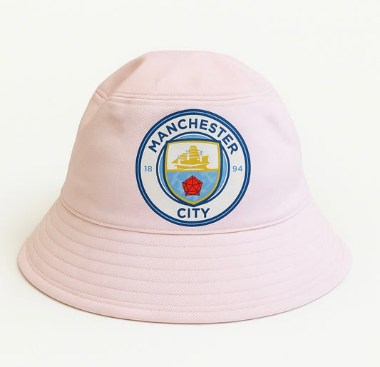 Manchester City Bucket Hat Pink