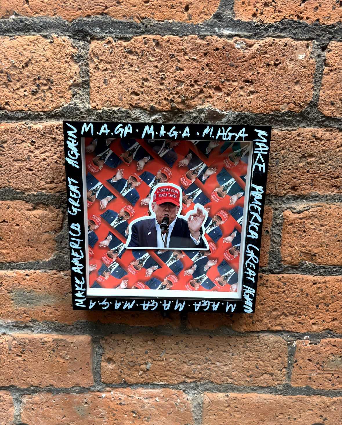 3D Trump Wall Art