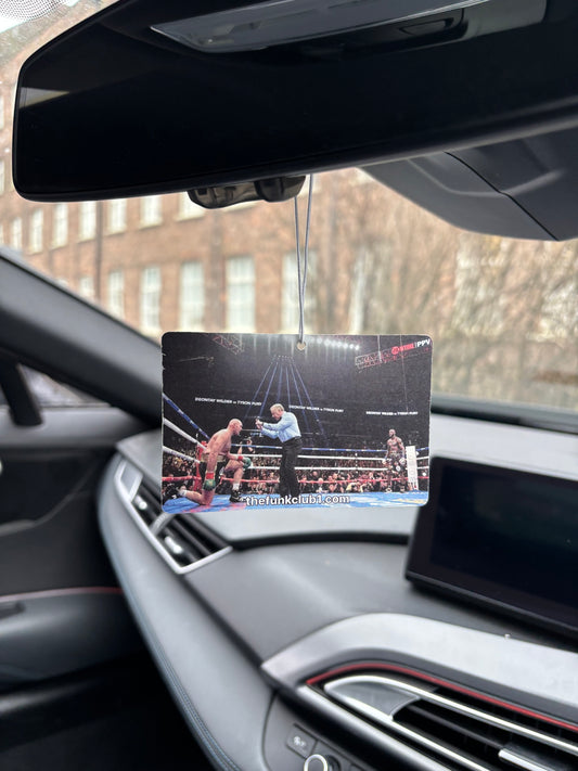 Tyson fury v Wilder air freshener