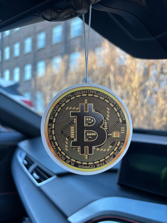 Bitcoin Air Freshener