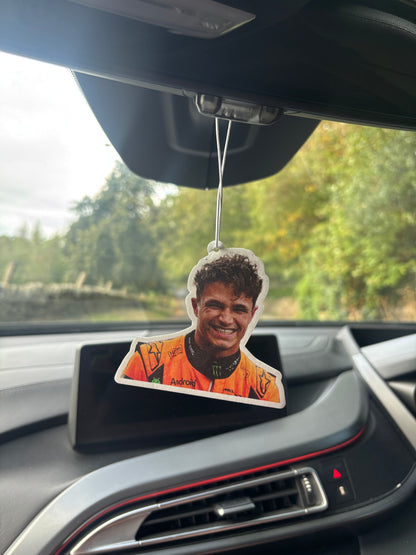Lando Norris air freshener