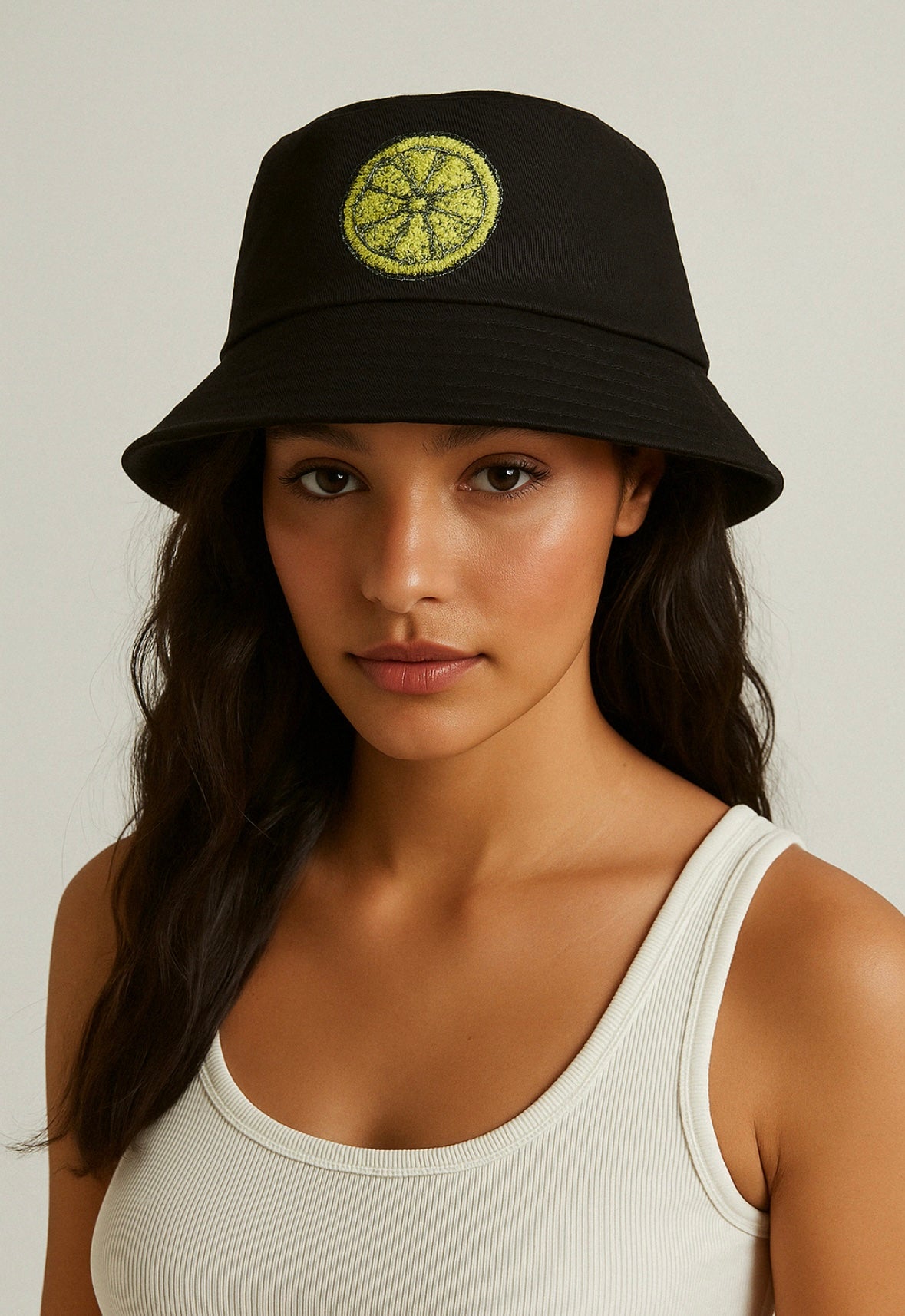 Headwear Stone Roses Lemon Bucket Hat Stone Roses Bucket Hat