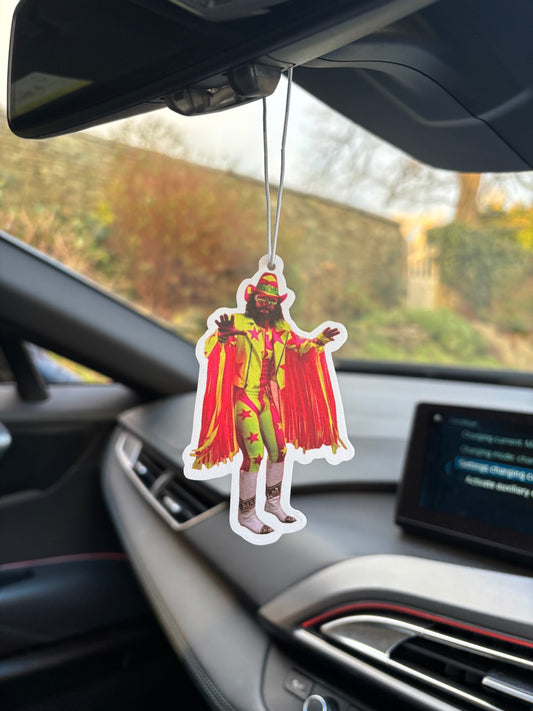 Macho Man Randy Savage air freshener