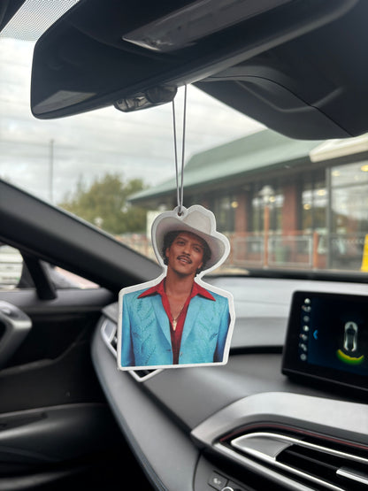 Bruno Mars air freshener