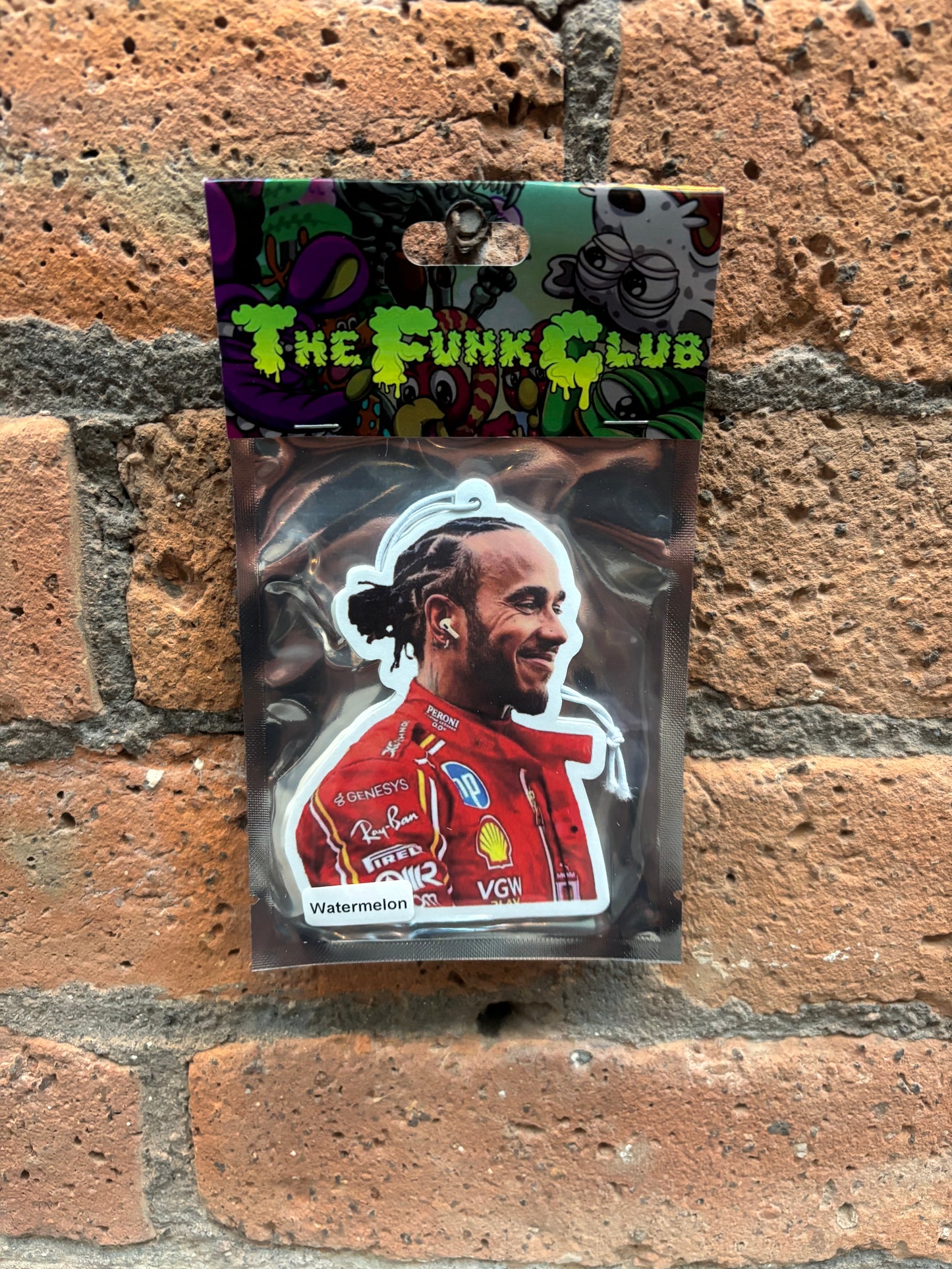 Lewis Hamilton air freshener
