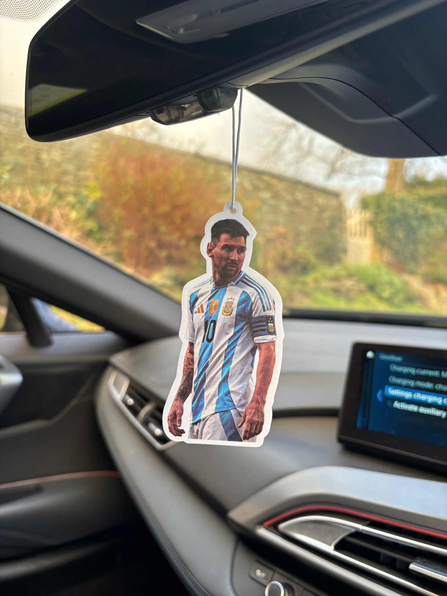 Lionel Messi air freshener