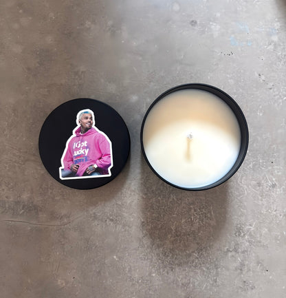 The Chris Brown Candle
