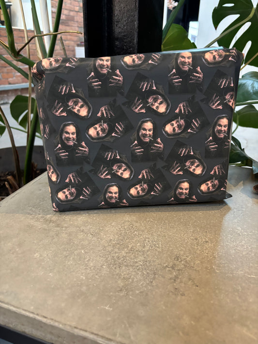 Ozzy Osbourne Wrapping Paper