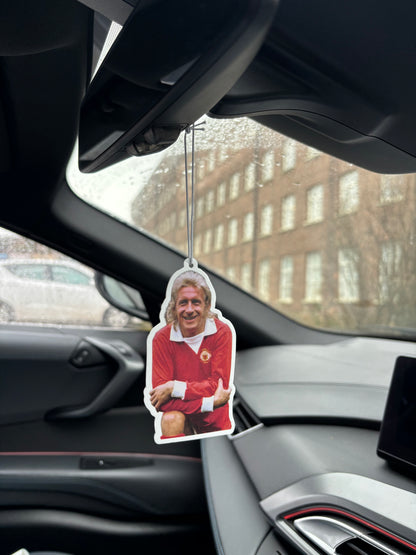 Denis Law air freshener