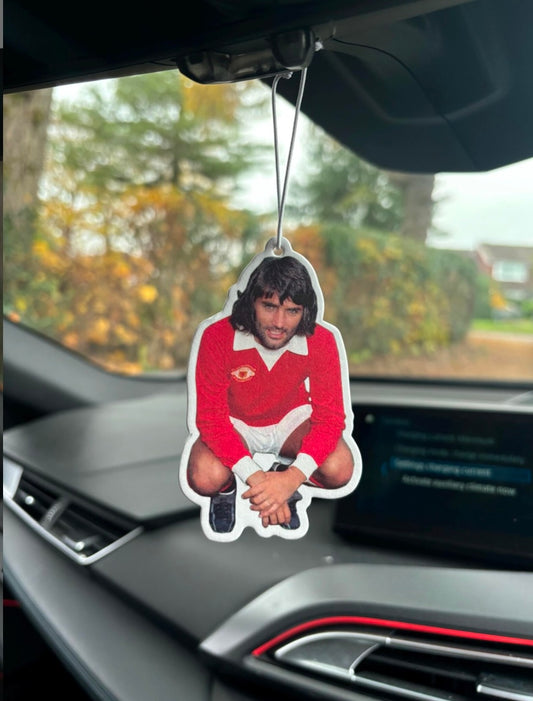 George Best air freshener