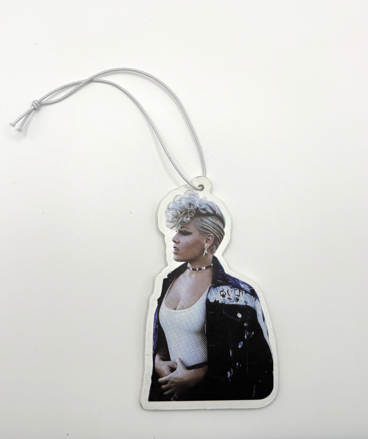 Pink Quiff air freshener