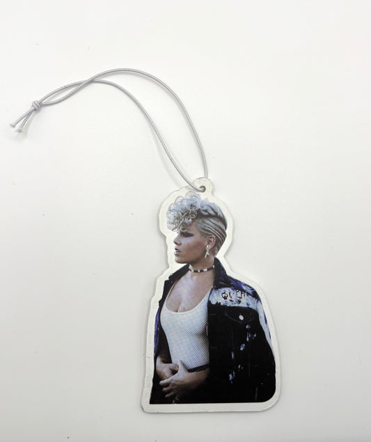 Pink Quiff air freshener