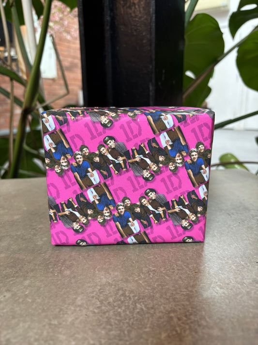 One Direction Wrapping Paper