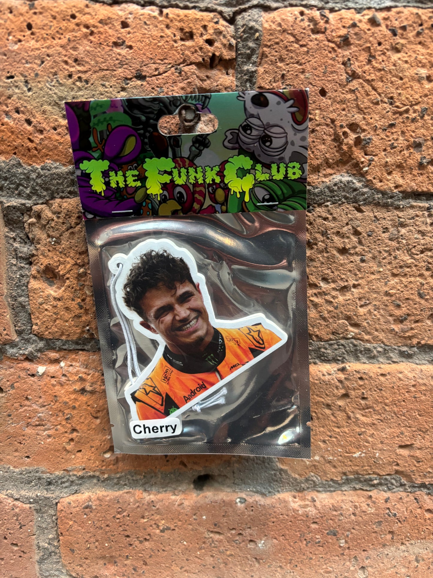 Lando Norris air freshener