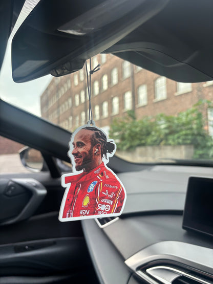 Lewis Hamilton air freshener