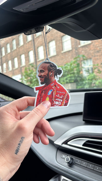 Lewis Hamilton air freshener