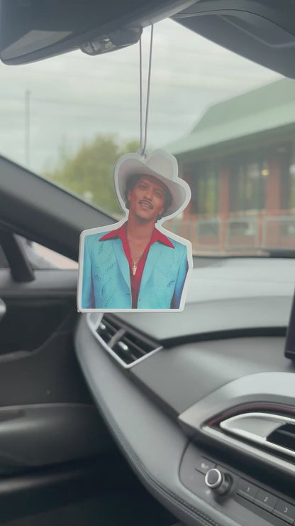 Bruno Mars air freshener