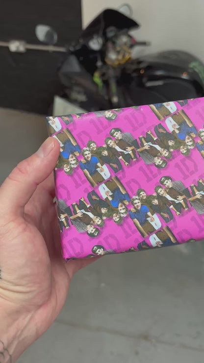 One Direction Wrapping Paper