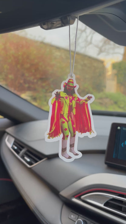 Macho Man Randy Savage air freshener