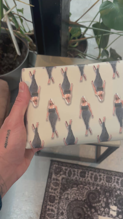 Kim Kardashian Wrapping Paper