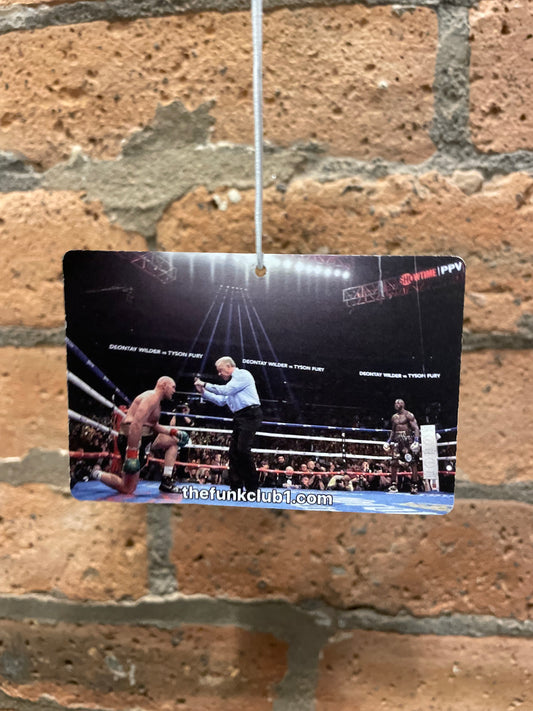 Tyson fury v Wilder air freshener