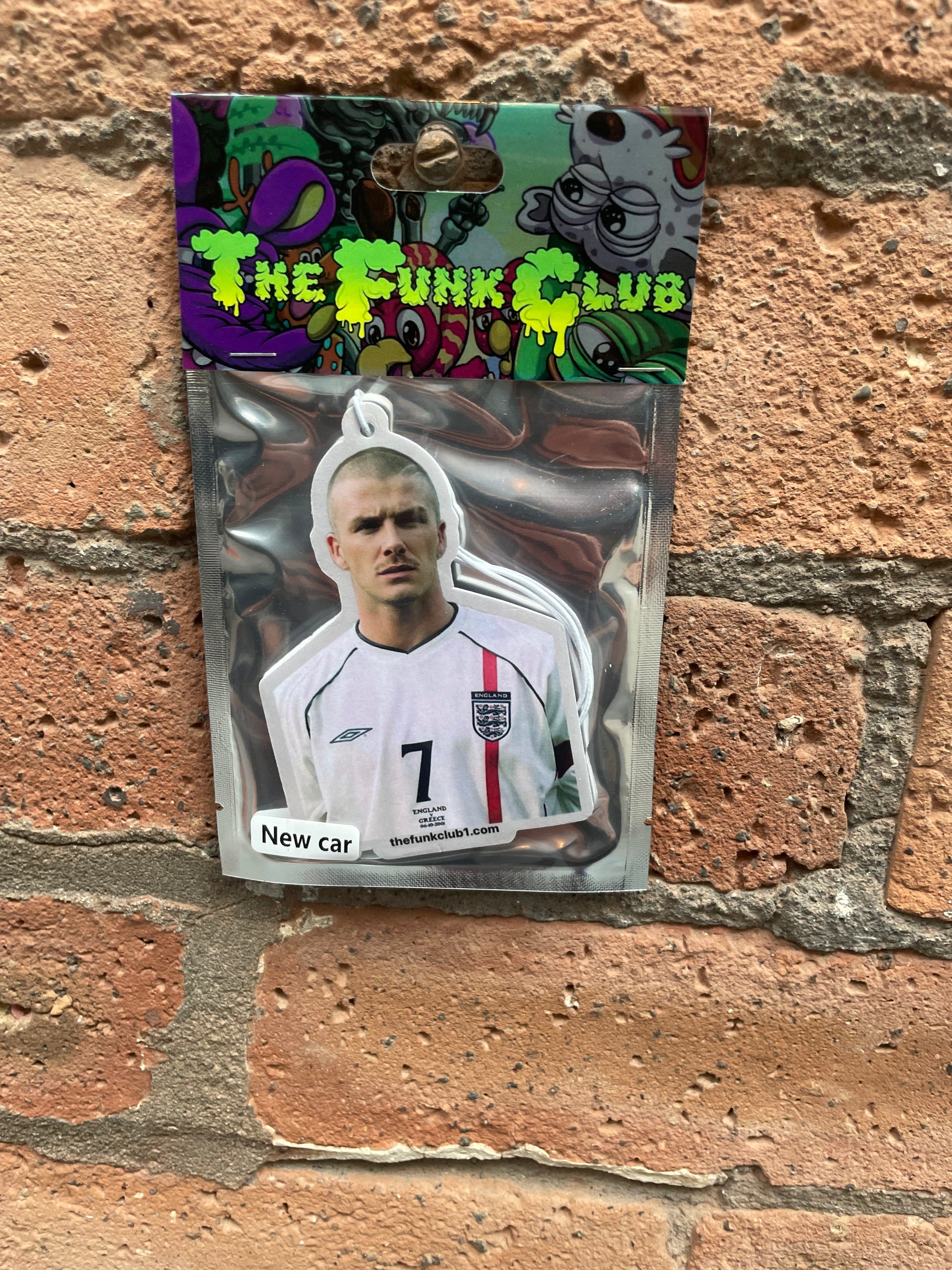 David Beckham air freshener